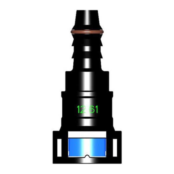 Transmission cooling line connectors